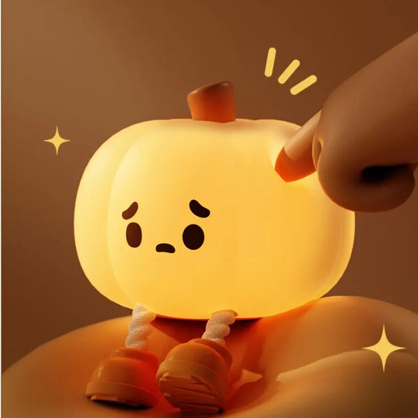 Halloween Cute Pumpkin Night Light