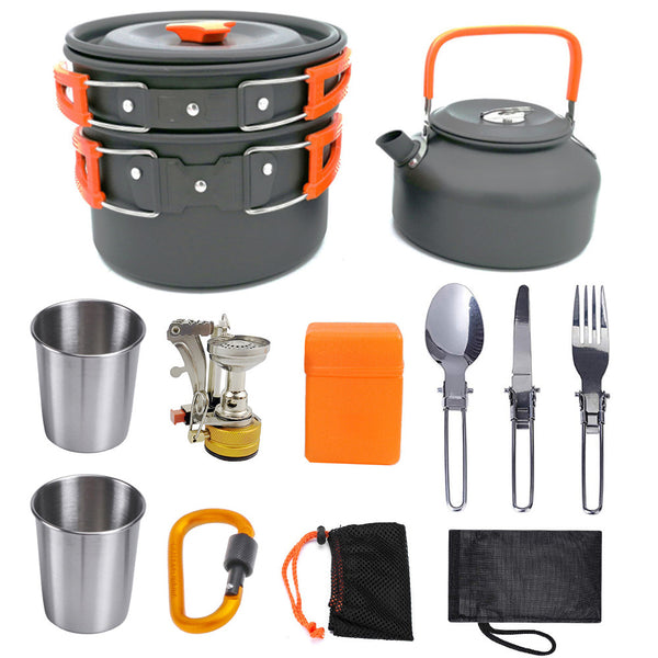 Portable Camping Cooker Stove - Lightweight Outdoor Cooking Solution