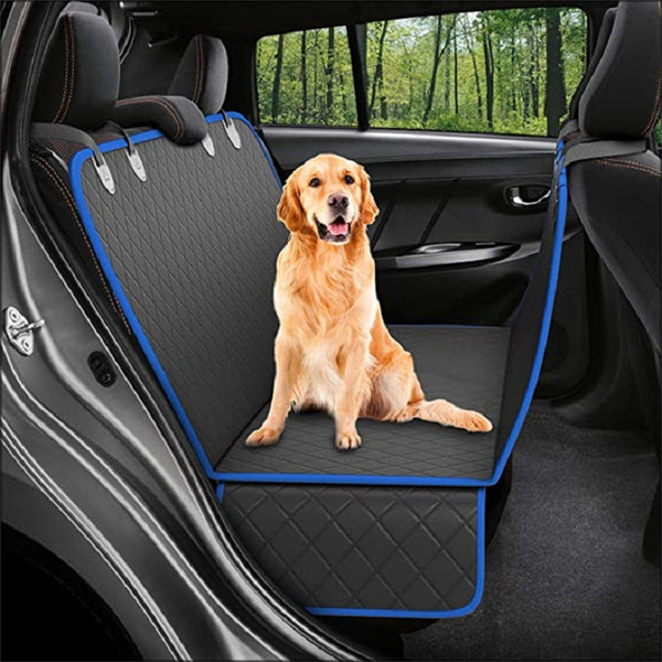 Car Seat Cover for Dogs – Waterproof Pet Hammock with Zipper and Pocket